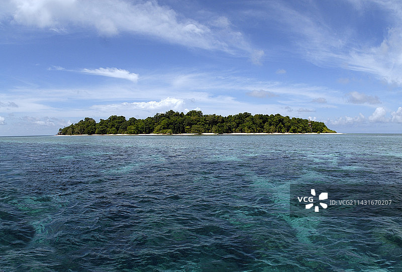 西巴丹岛，马来西亚图片素材