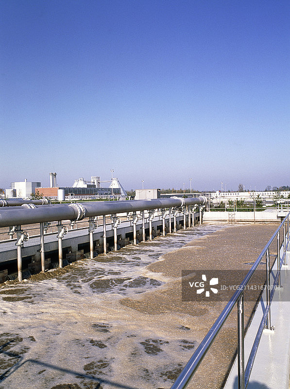 污水生物好氧处理图片素材