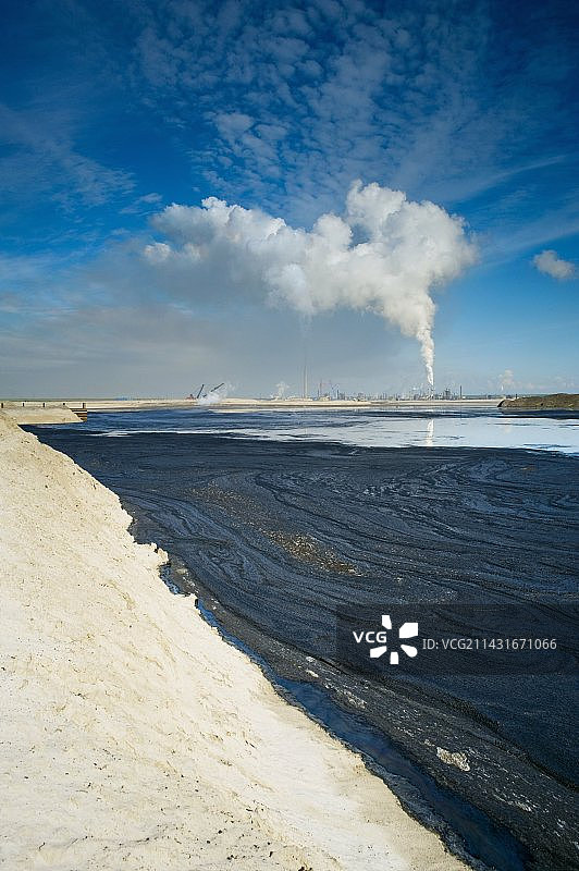 石油工业污染图片素材