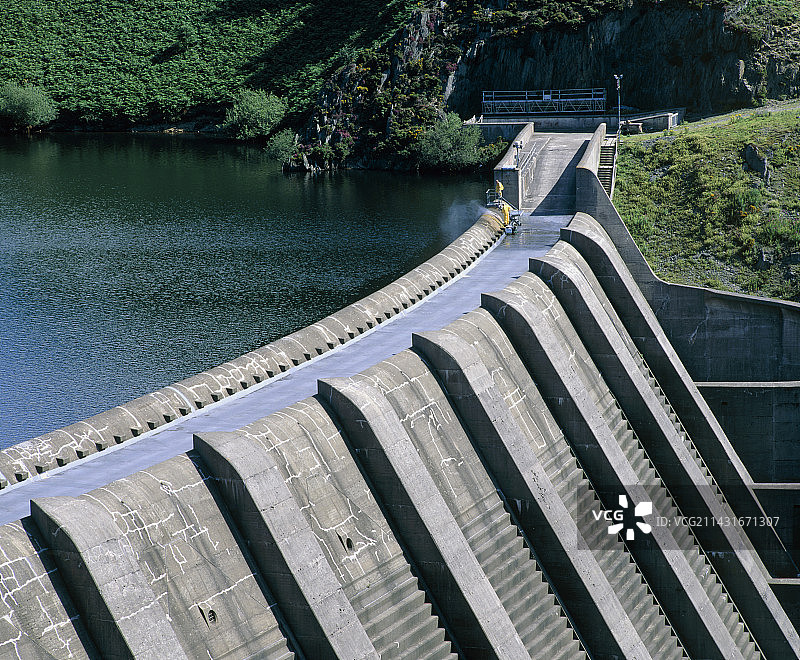 克莱韦多格水库大坝图片素材
