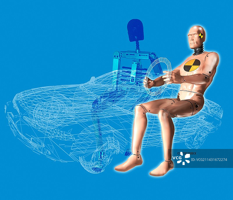 碰撞测试假人图片素材