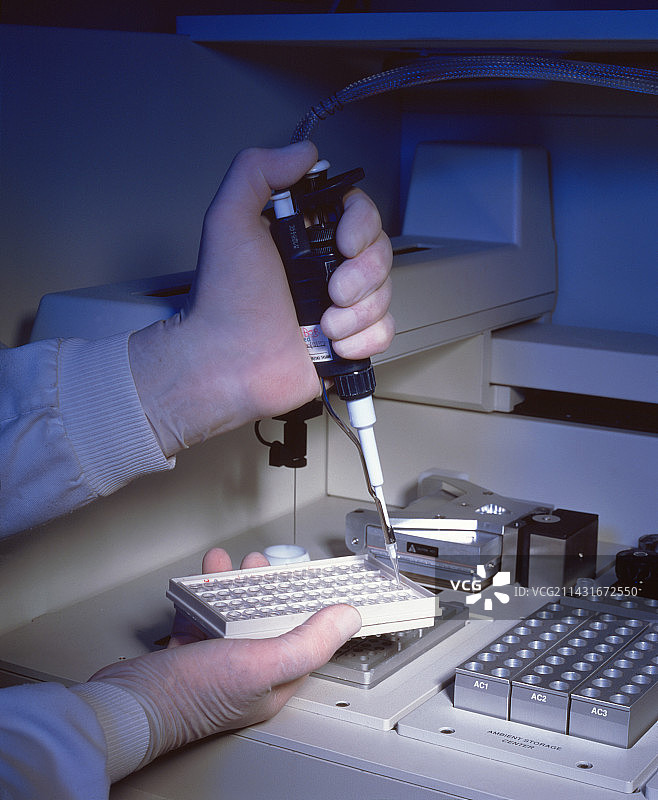 蛋白质分析图片素材