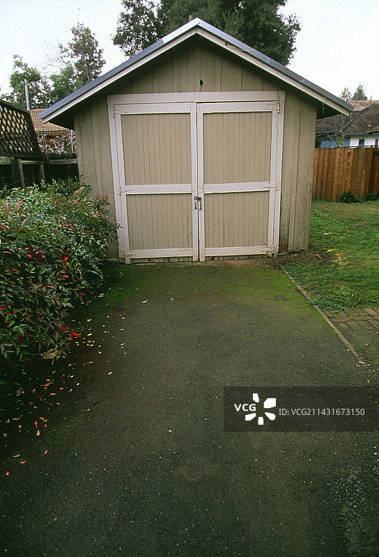 硅谷的诞生地：车库图片素材