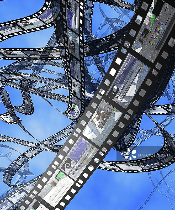 摄影胶片电脑艺术作品图片素材