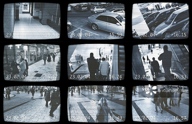 监控显示器图片素材