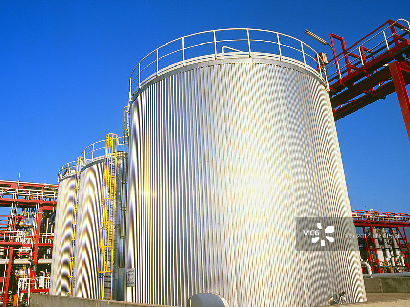 化工厂的储罐图片素材