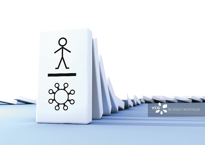 流感大流行概念艺术图片素材