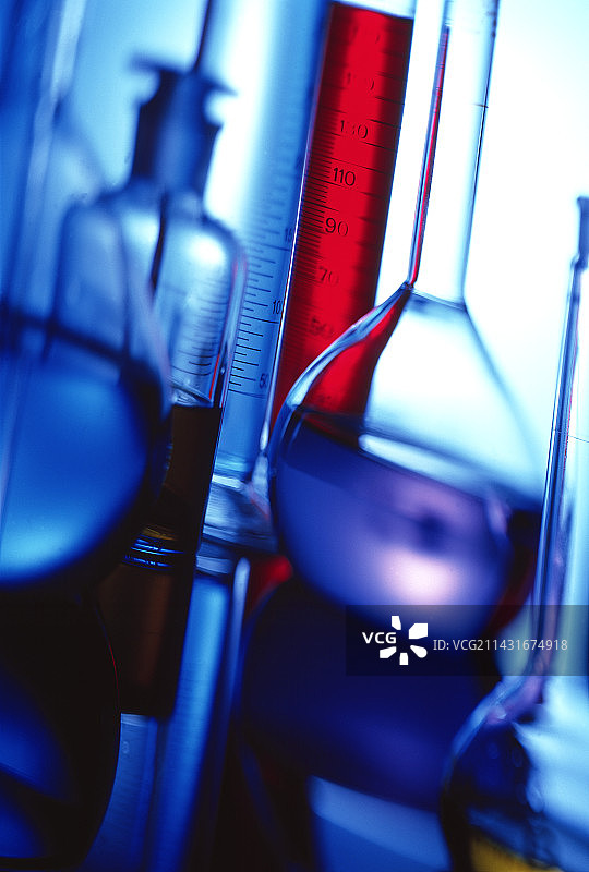 各种实验用玻璃器皿图片素材