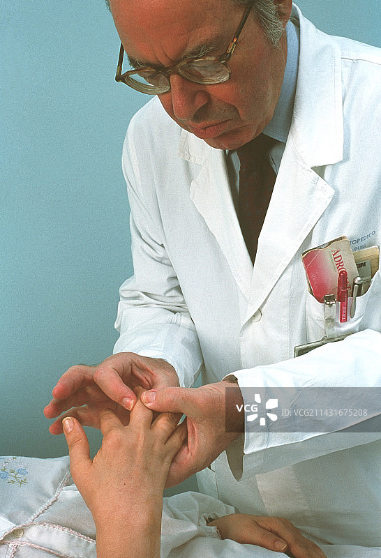 手部检查图片素材