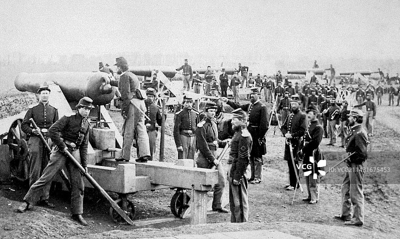 华盛顿特区托滕堡的枪支图片素材