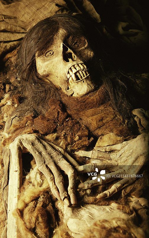 印加木乃伊，秘鲁图片素材