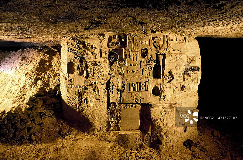 一战雕刻，贵妇之路图片素材