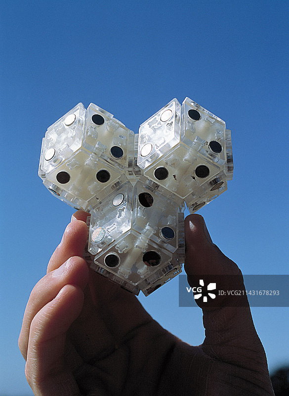 数字粘土模块图片素材