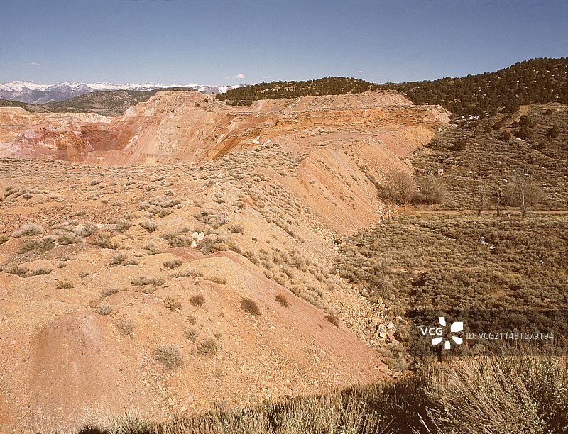 露天铜矿图片素材