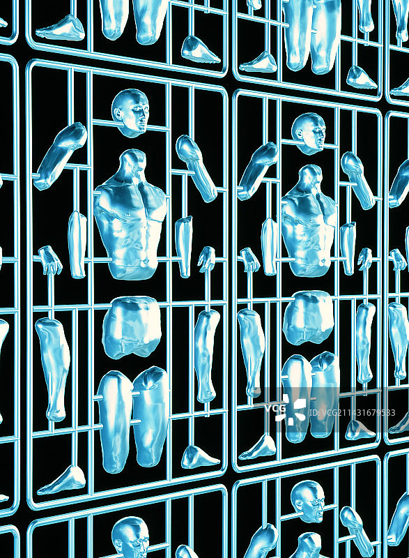 人类克隆图片素材