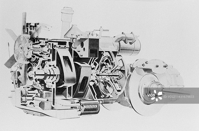 转子发动机图片素材