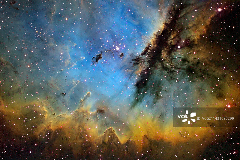 NGC 281发射星云图片素材