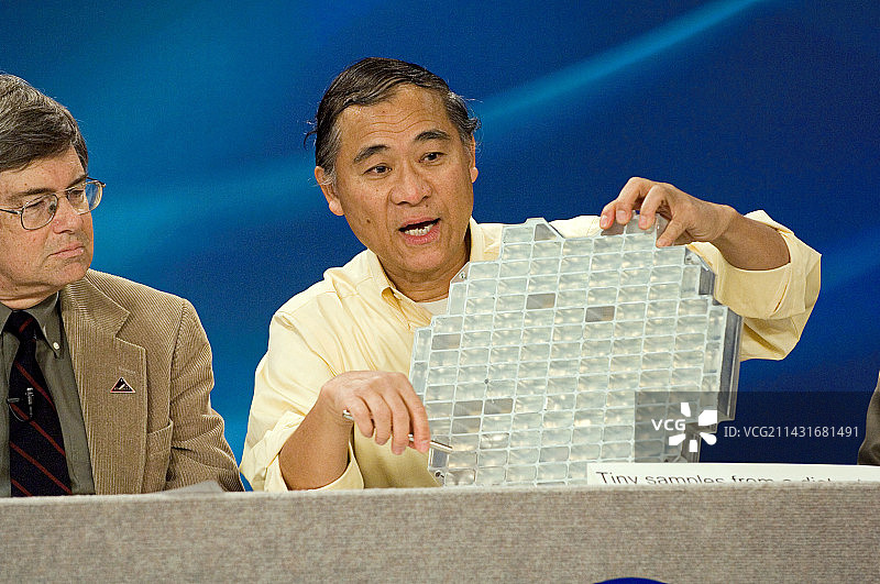 星尘探测任务科学家彼得·邹图片素材