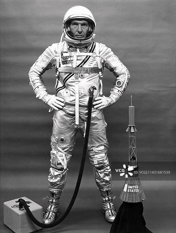 水星计划宇航员沃尔特·施艾拉图片素材
