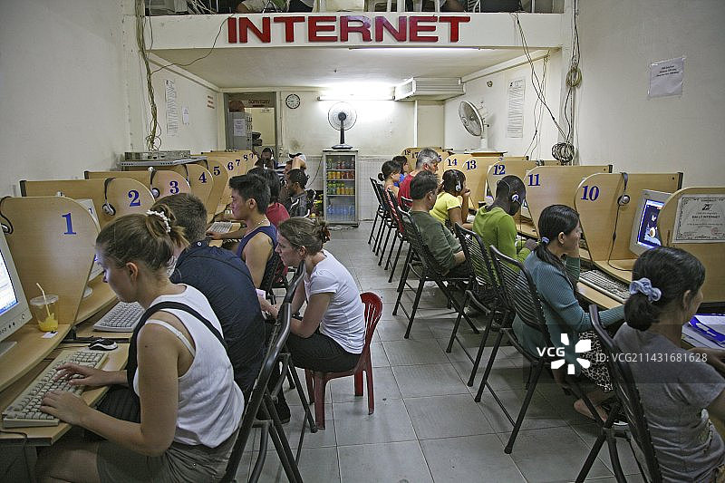 越南网吧图片素材