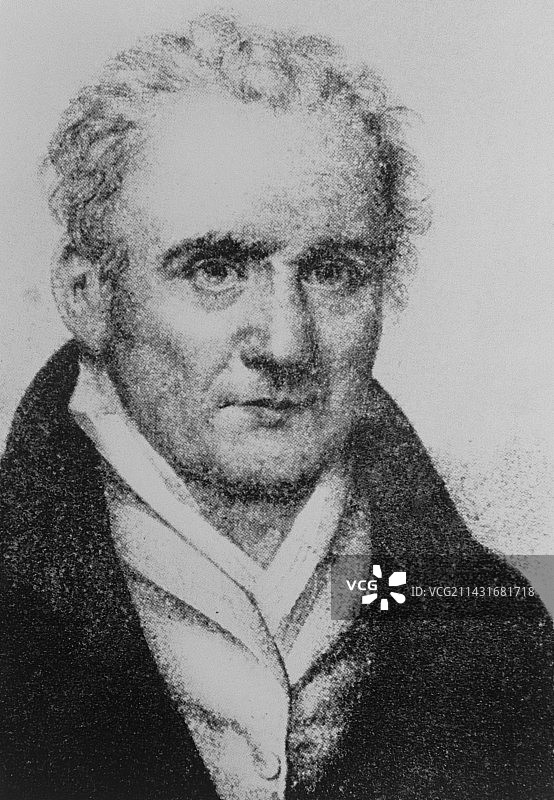 加斯帕德·蒙日肖像，1746-1818图片素材