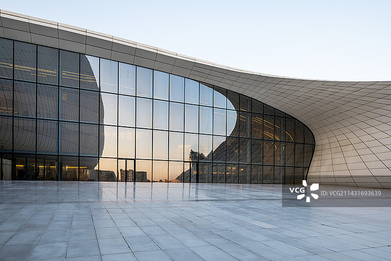 海达尔·阿利耶夫中心图片素材