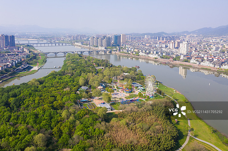 金华兰溪市兰溪古城图片素材