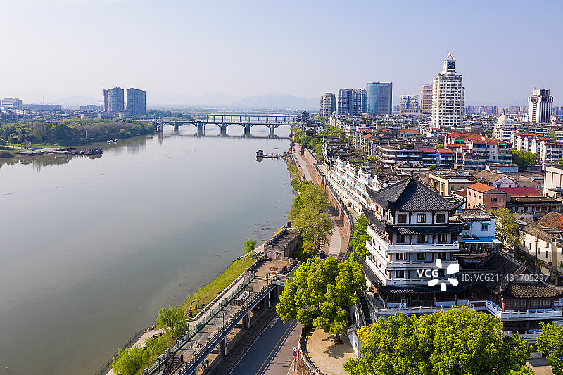 金华兰溪市兰溪古城图片素材