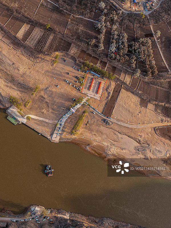 南长滩--宁夏最美山村20230409图片素材