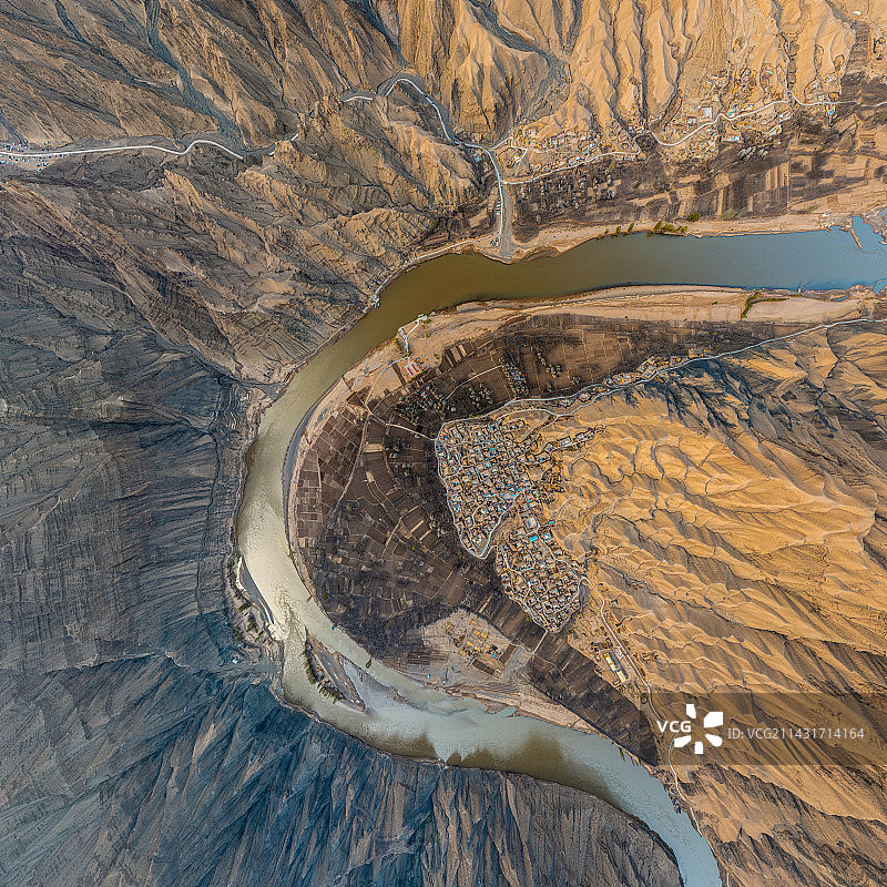 南长滩--宁夏最美山村20230409图片素材