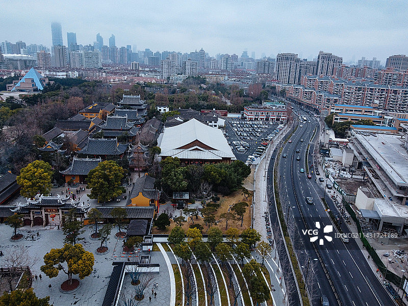 上海 龙华寺 龙华烈士陵园 龙华路 朵云轩艺术中心 龙华塔  华富大厦图片素材