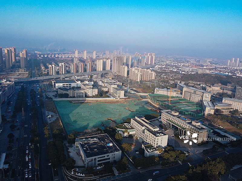 无锡 惠山区 惠山大道 市民广场  万达广场 金都惠丰广场图片素材