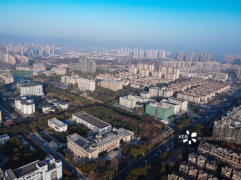 无锡 惠山区 惠山大道 市民广场  万达广场 金都惠丰广场图片素材