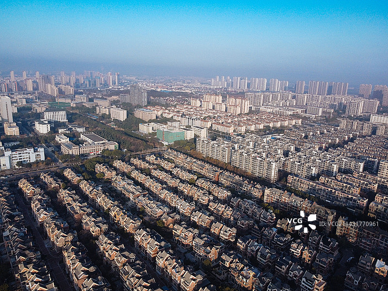 无锡 惠山区 惠山大道 市民广场  万达广场 金都惠丰广场图片素材