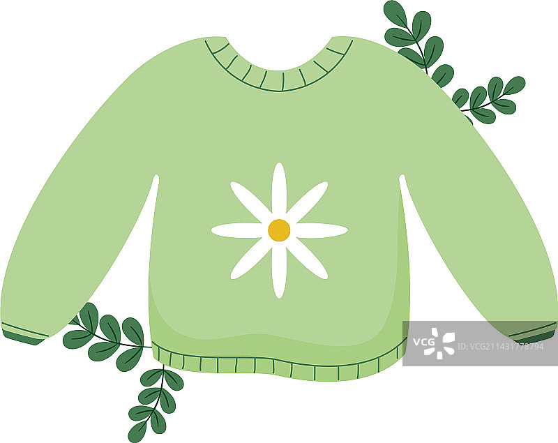 可持续毛衣设计图片素材