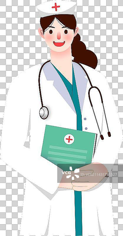 劳动人民医生护理人员护士免抠元素图片素材