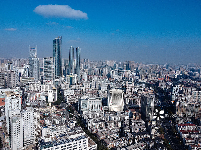 无锡 南禅寺 三阳广场 财富大厦 大东方百货 云蝠大厦 南长街 解放路 苏宁图片素材