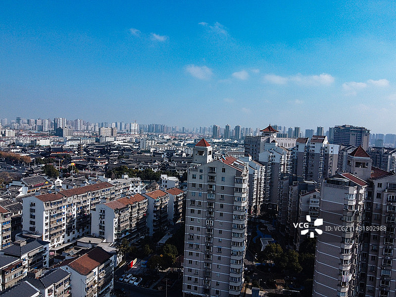 无锡 南禅寺 三阳广场 财富大厦 大东方百货 云蝠大厦 南长街 解放路 苏宁图片素材