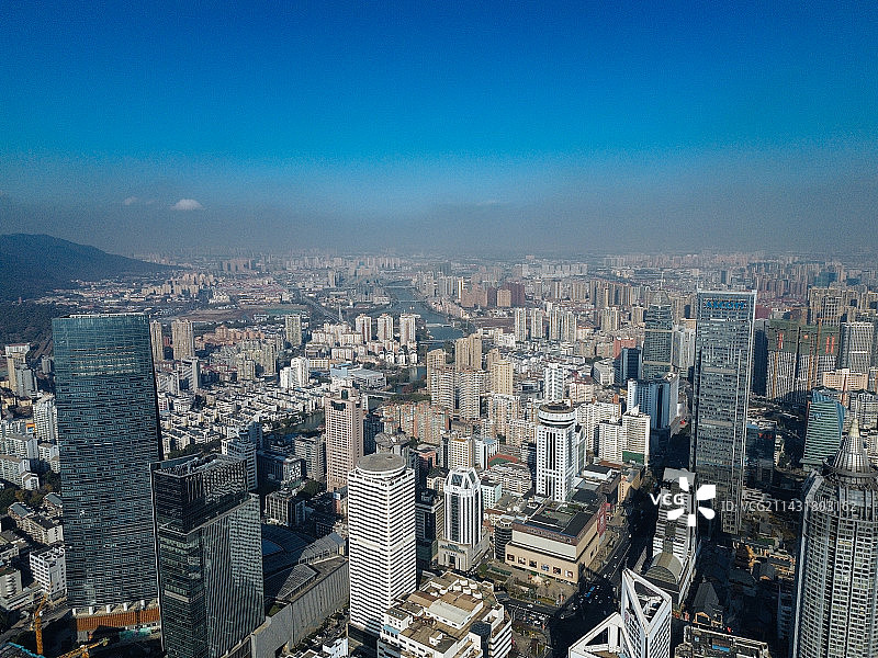 无锡 三阳广场 南禅寺 财富大厦 大东方百货 云蝠大厦 南长街 解放路 苏宁图片素材