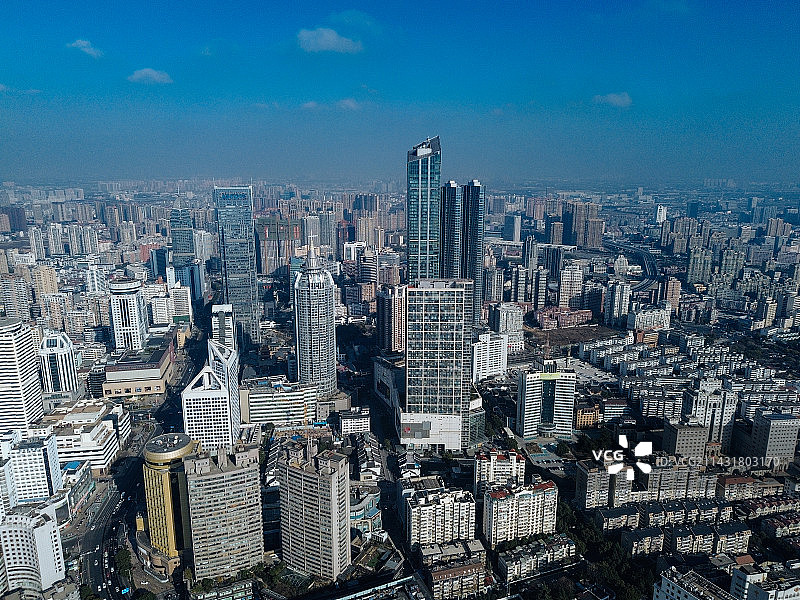 无锡 三阳广场 南禅寺 财富大厦 大东方百货 云蝠大厦 南长街 解放路 苏宁图片素材