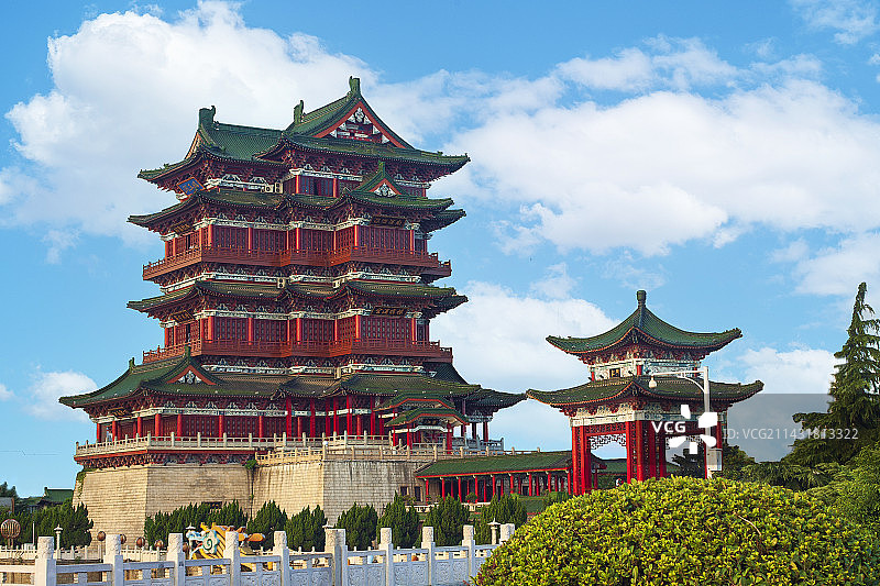 滕王阁图片素材