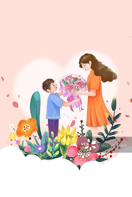 母亲节图片素材