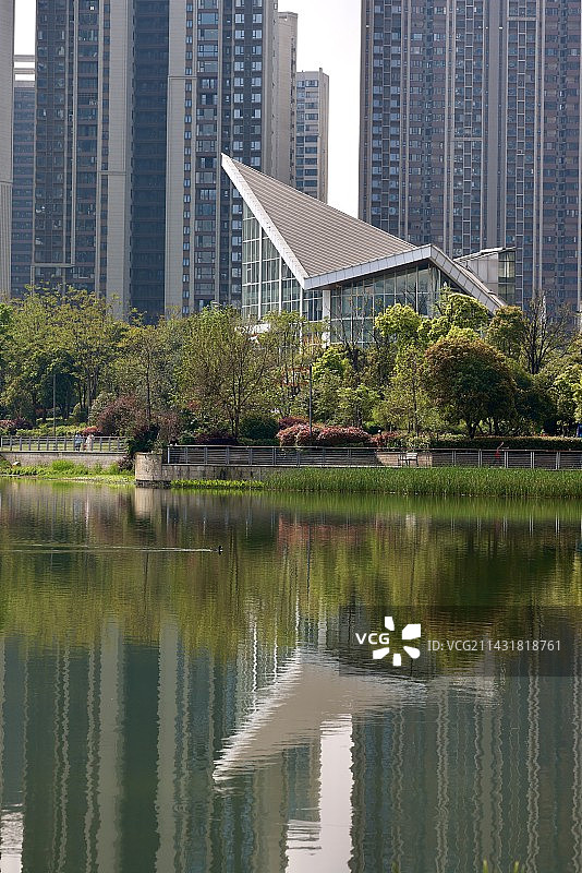 现代城市风光图片素材