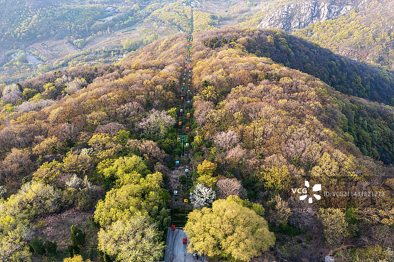 河南省郑州市登封市世界文化遗产天地之中建筑群之少林寺、二祖庵、嵩山、少室山图片素材