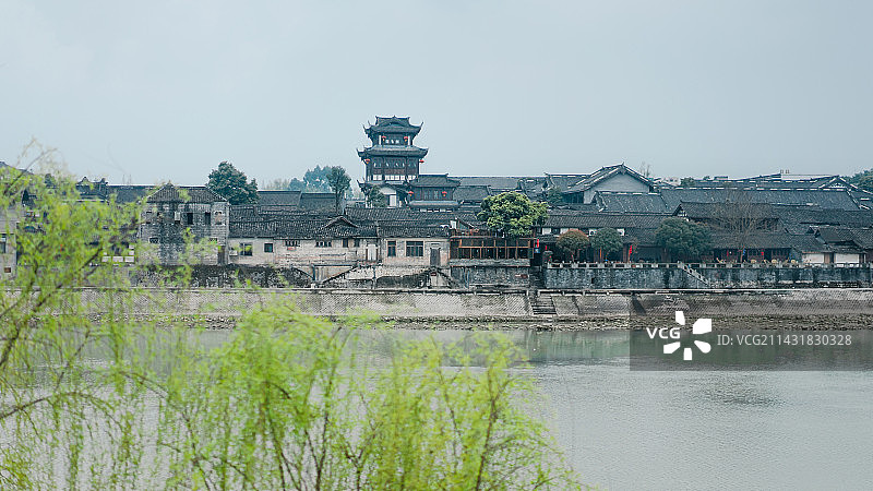 上里古镇（资料图）图片素材