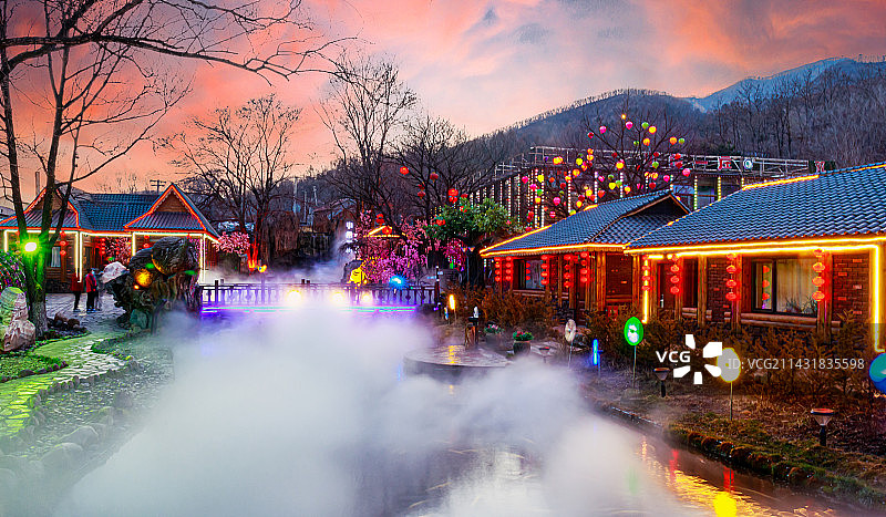 本溪小市一庄，唯美环境图片素材