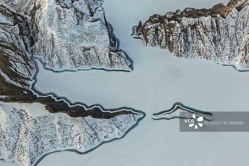 冰雪肯斯瓦特一瞥图片素材