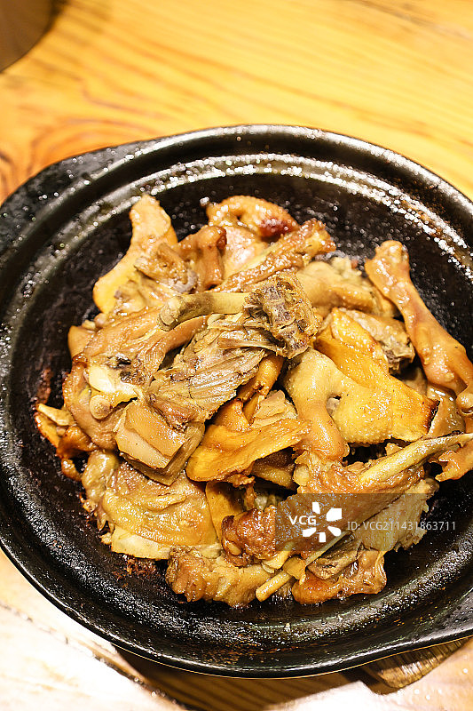 福建特色名菜姜母鸭图片素材