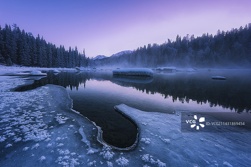 《冰上雪绒花》图片素材