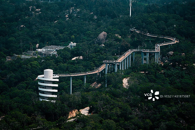 俯瞰厦门图片素材